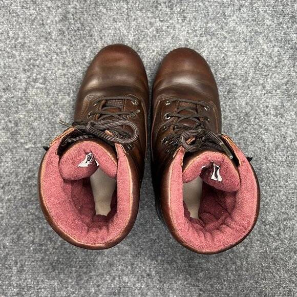 Chippewa Apache Waterproof Insulated Work Boots Men's Size 9W Brown Leather Lace - Picture 10 of 14